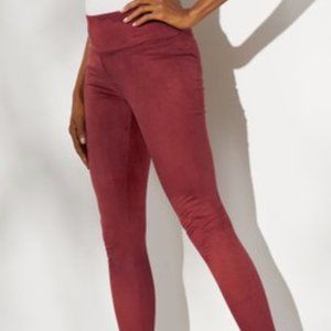 NWT Soft Surroundings Faux Suede Leggings Size M (10-12)